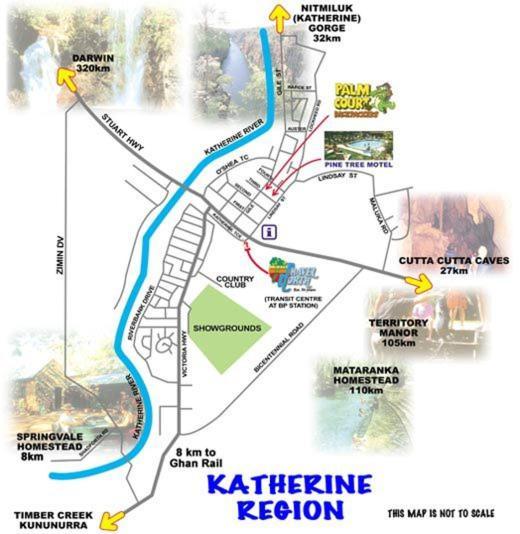 Palm Court Backpackers Hostel Katherine Εξωτερικό φωτογραφία